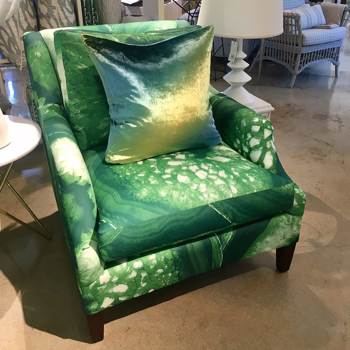 Custom EJ Victor chair at Anthony Catalfano Home