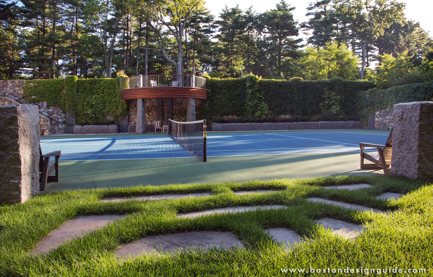 tennis court by gregory lombardi design