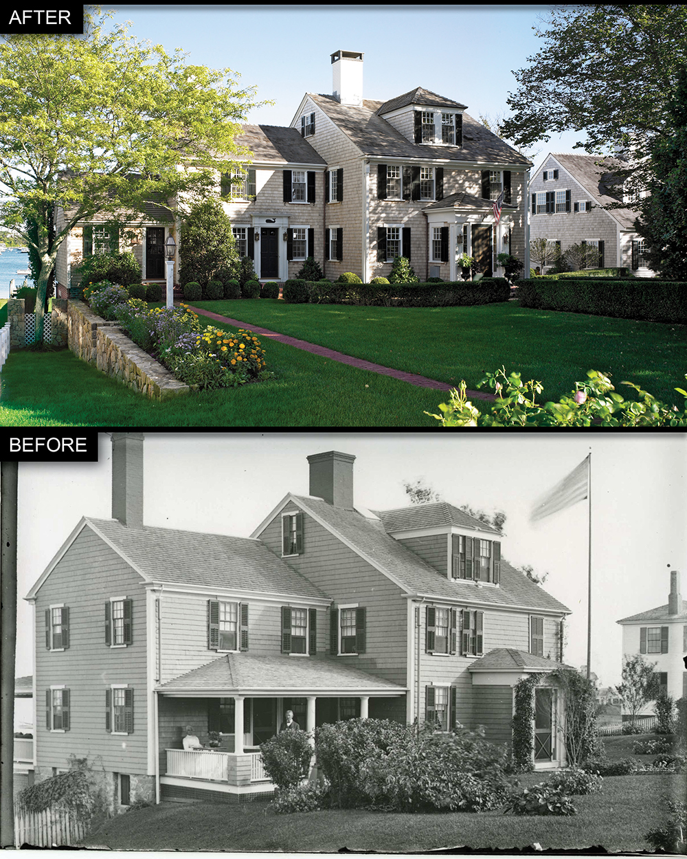 Custom home preservation on Cape Cod and Martha's Vineyard New England
