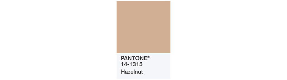 PANTONE Spring 2017 Fashion Color Report, Hazelnut