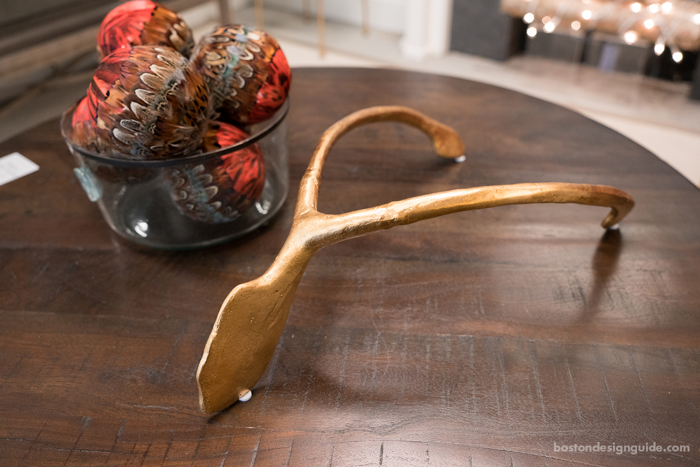 Decorative wishbone