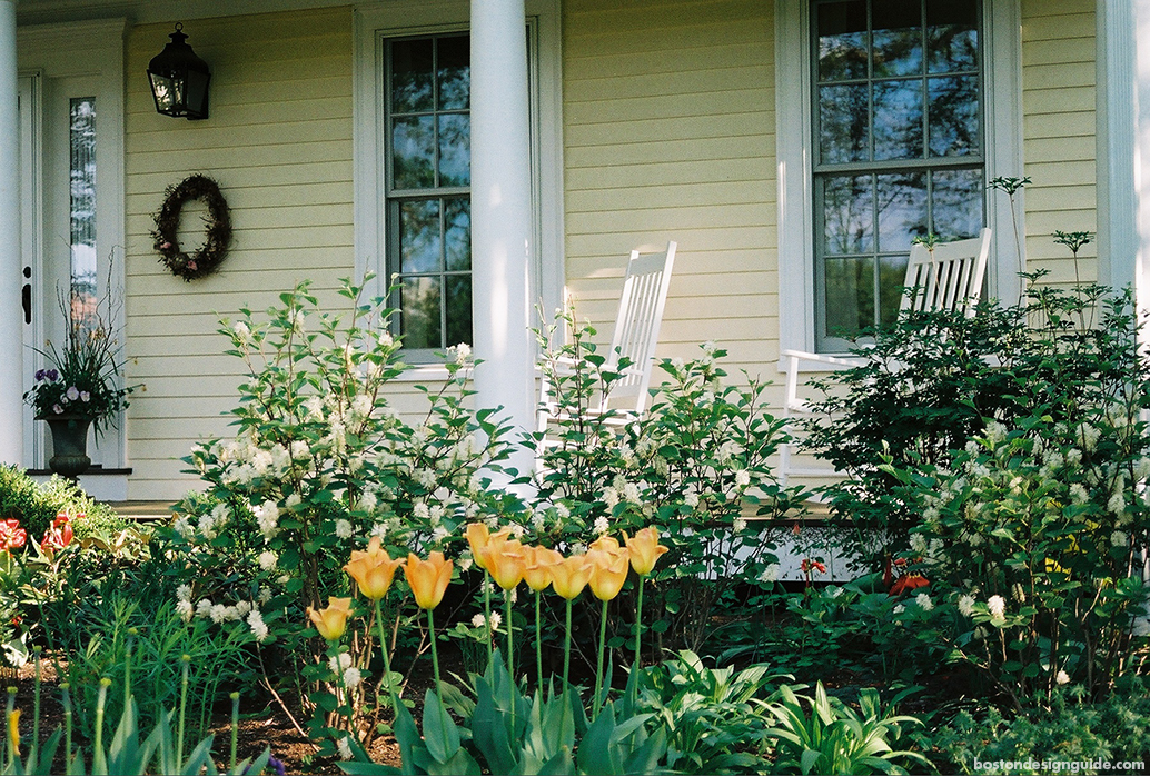 high-end residential home landscape