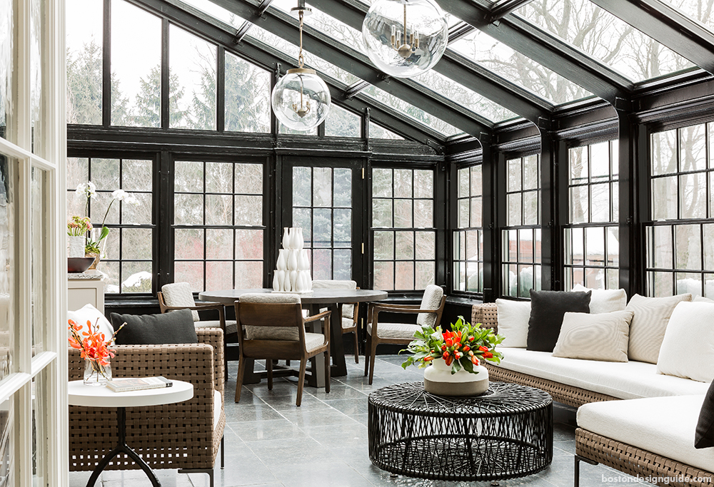 Classic home design construction sunroom conservatory