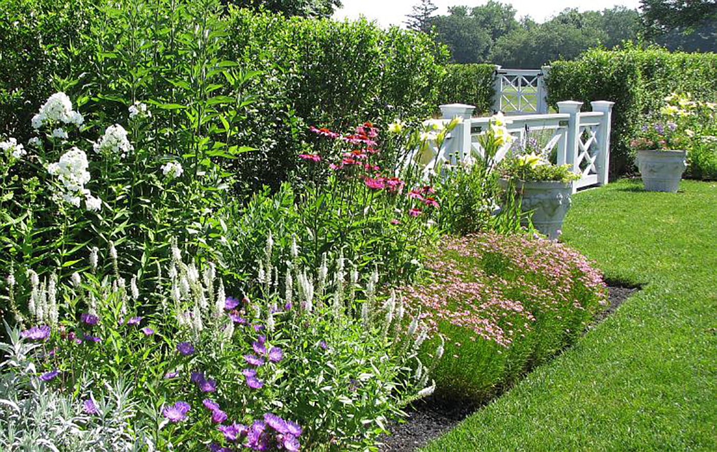 =Rhode Island cottage garden landscape constructed by Landscape Creations