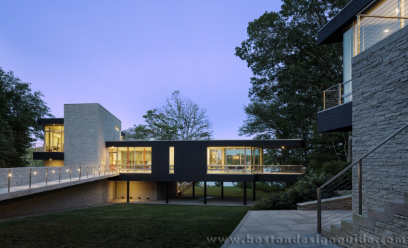 Interior architecture and design; LDa Architecture & Interiors; architecture: Schwarz/Silver Architects; builder: C.H. Newton Builders, Inc.; photo by Greg Premru