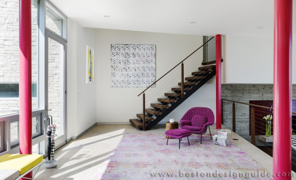 Interior architecture and design; LDa Architecture & Interiors; architecture: Schwarz/Silver Architects; builder: C.H. Newton Builders, Inc.; photo by Greg Premru