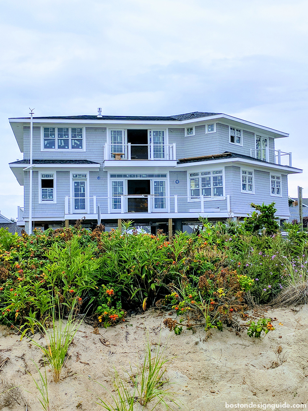 See The Construction Process Of A Summer Home In Falmouth Boston