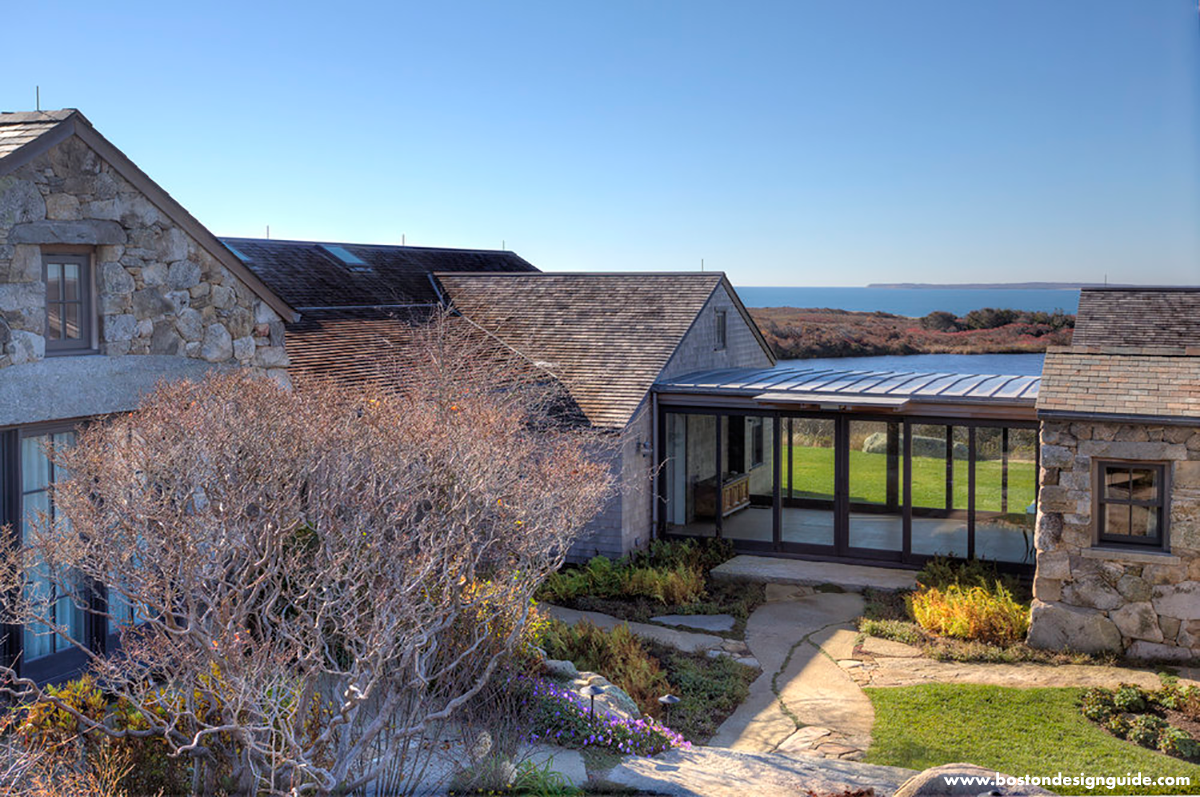 Ocean home with breezeway