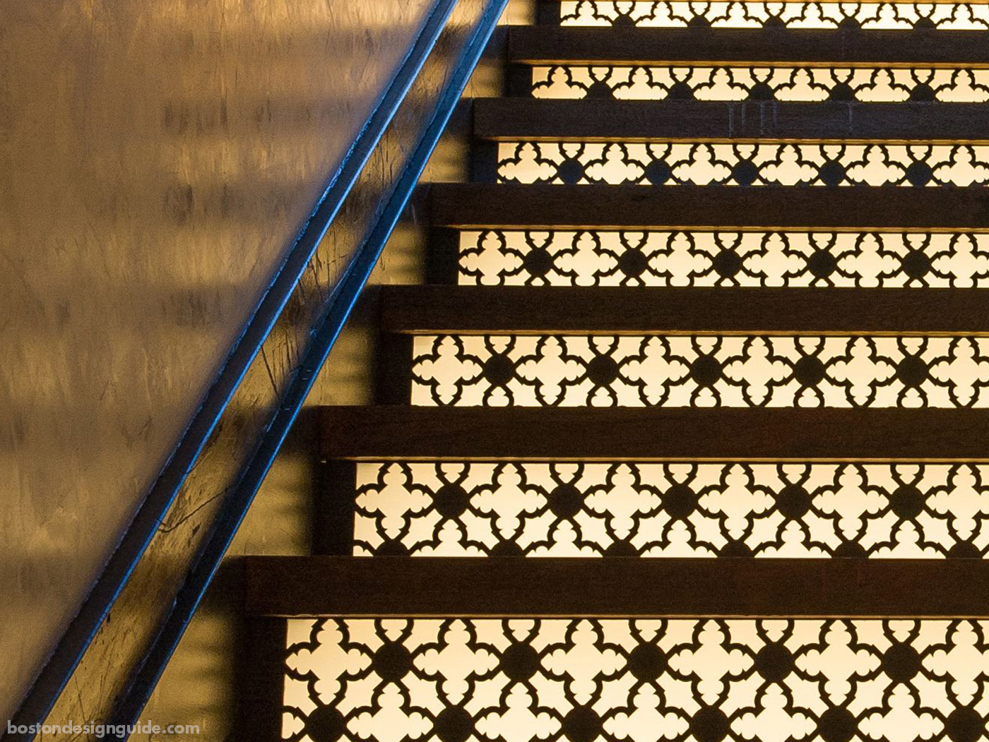 Metal architectural staircase