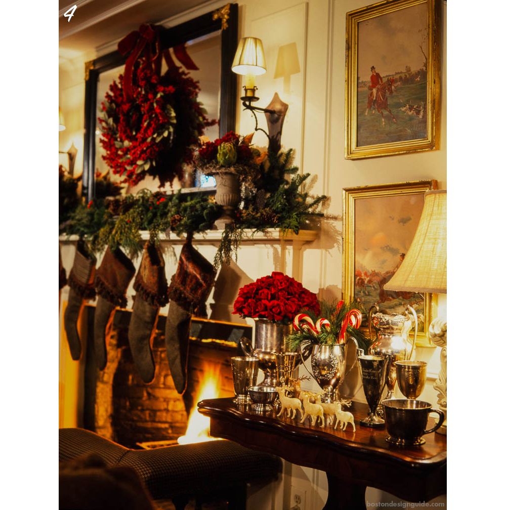 Holiday Mantel Decor