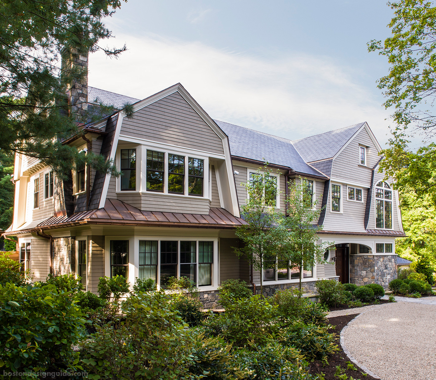 High-end homes near the Boston Marathon route