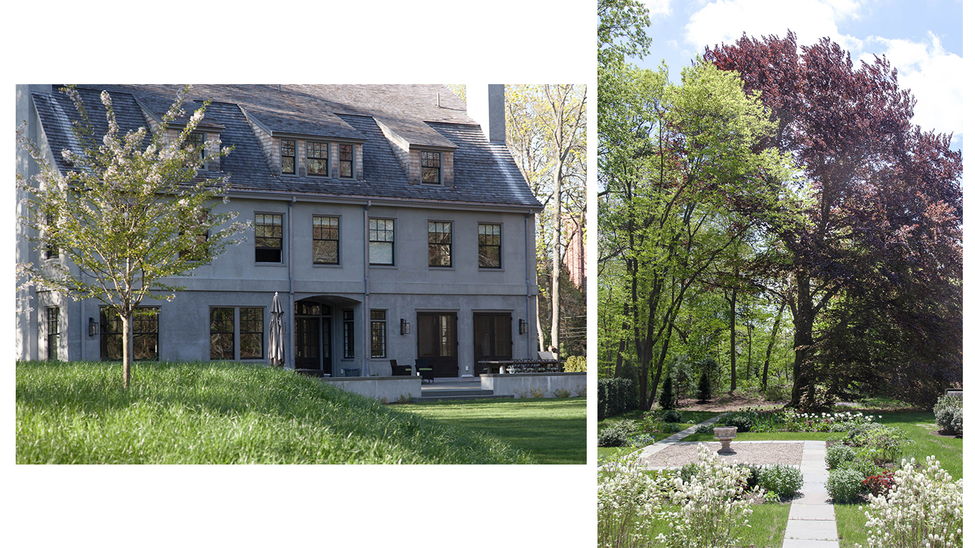 New England backyard worthy of a wedding