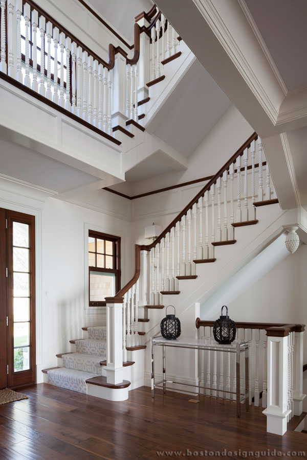 Architecture designer home in New England Staircase design