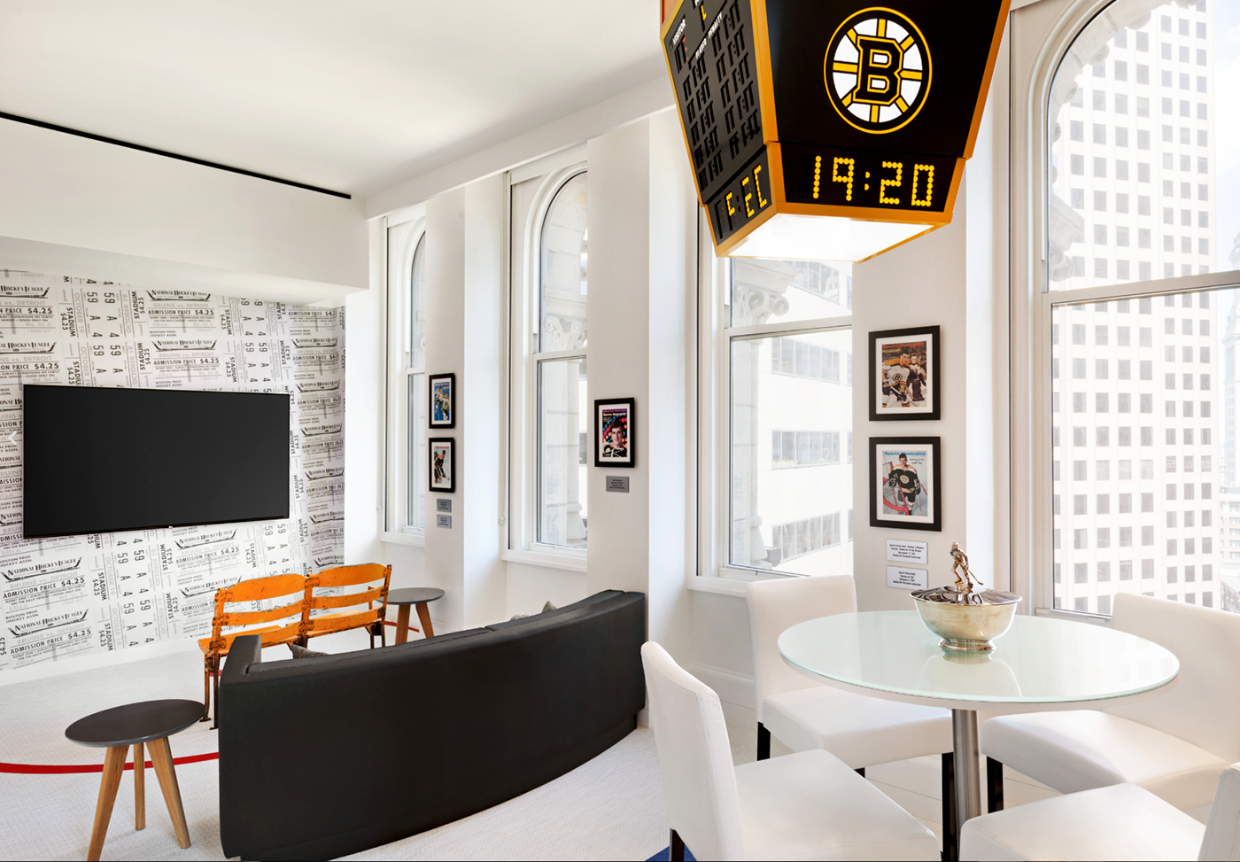 Bobby Orr Suite at The Ames Hotel Boston