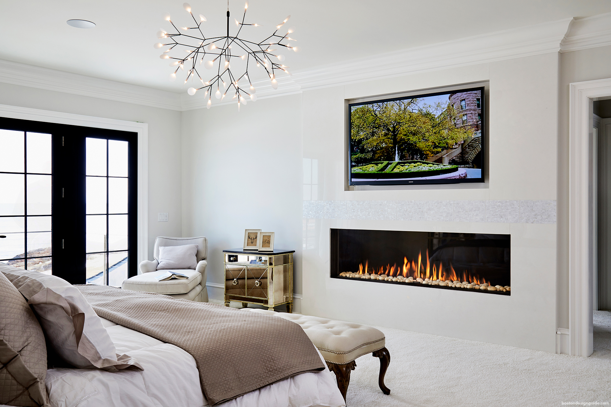 modern fireplaces