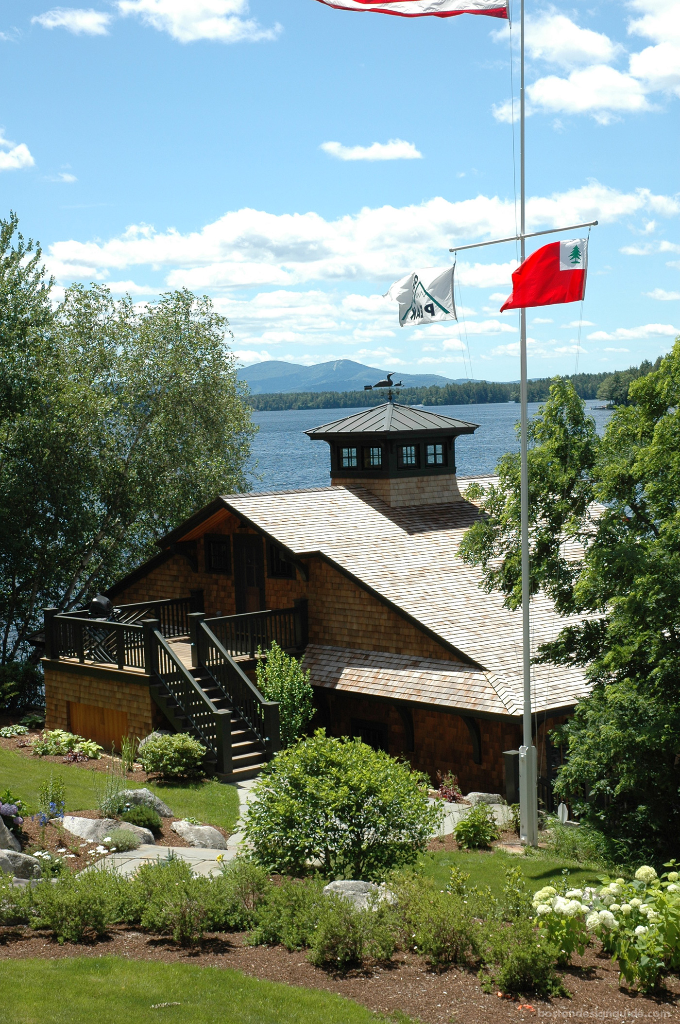 high-end New England architects, boathouse