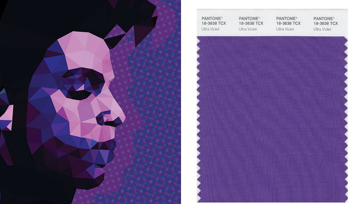 Prince and Ultra Violet: Pantone 2018 Color of the Year