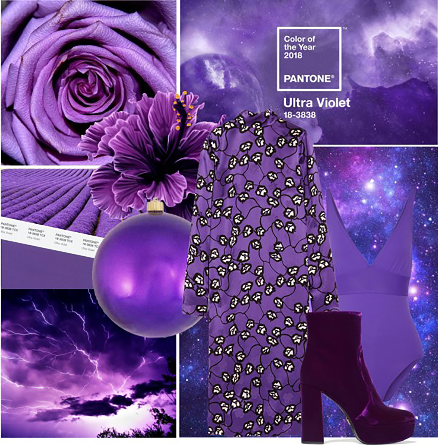 Ultra Violet moodboard