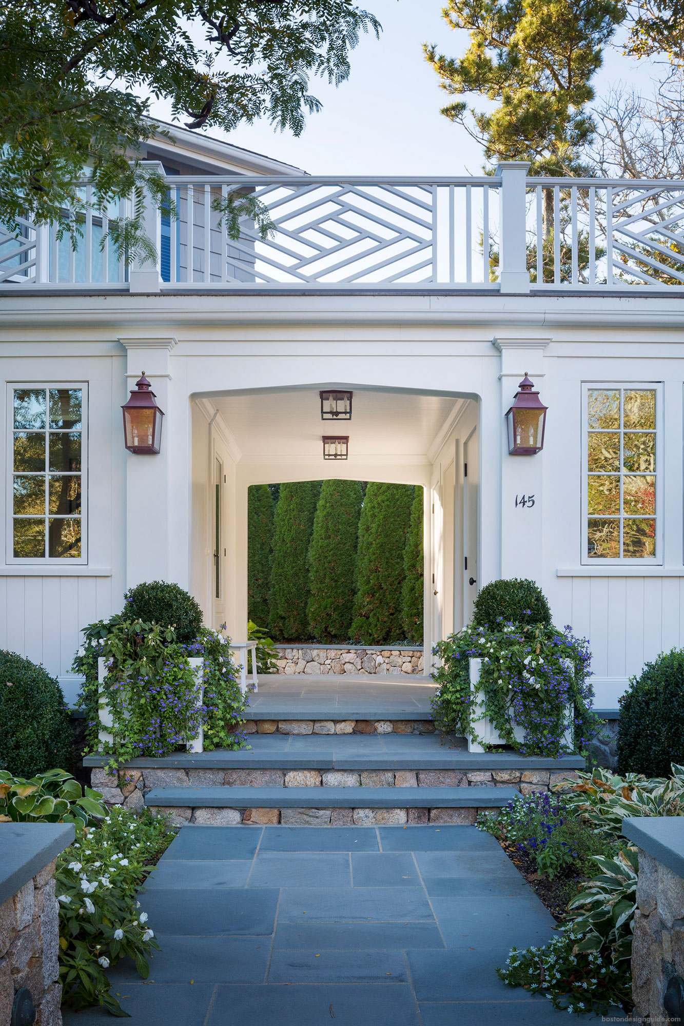 Classic custom breezeway