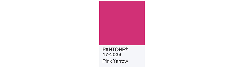 PANTONE Spring 2017 Fashion Color Report, Pink Yarrow