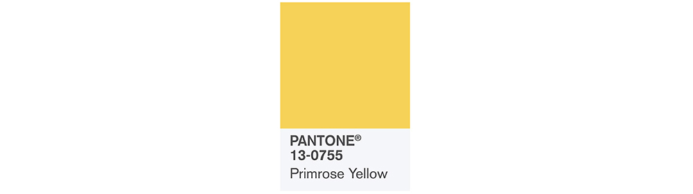 PANTONE Spring 2017 Fashion Color Report, Primrose Yellow