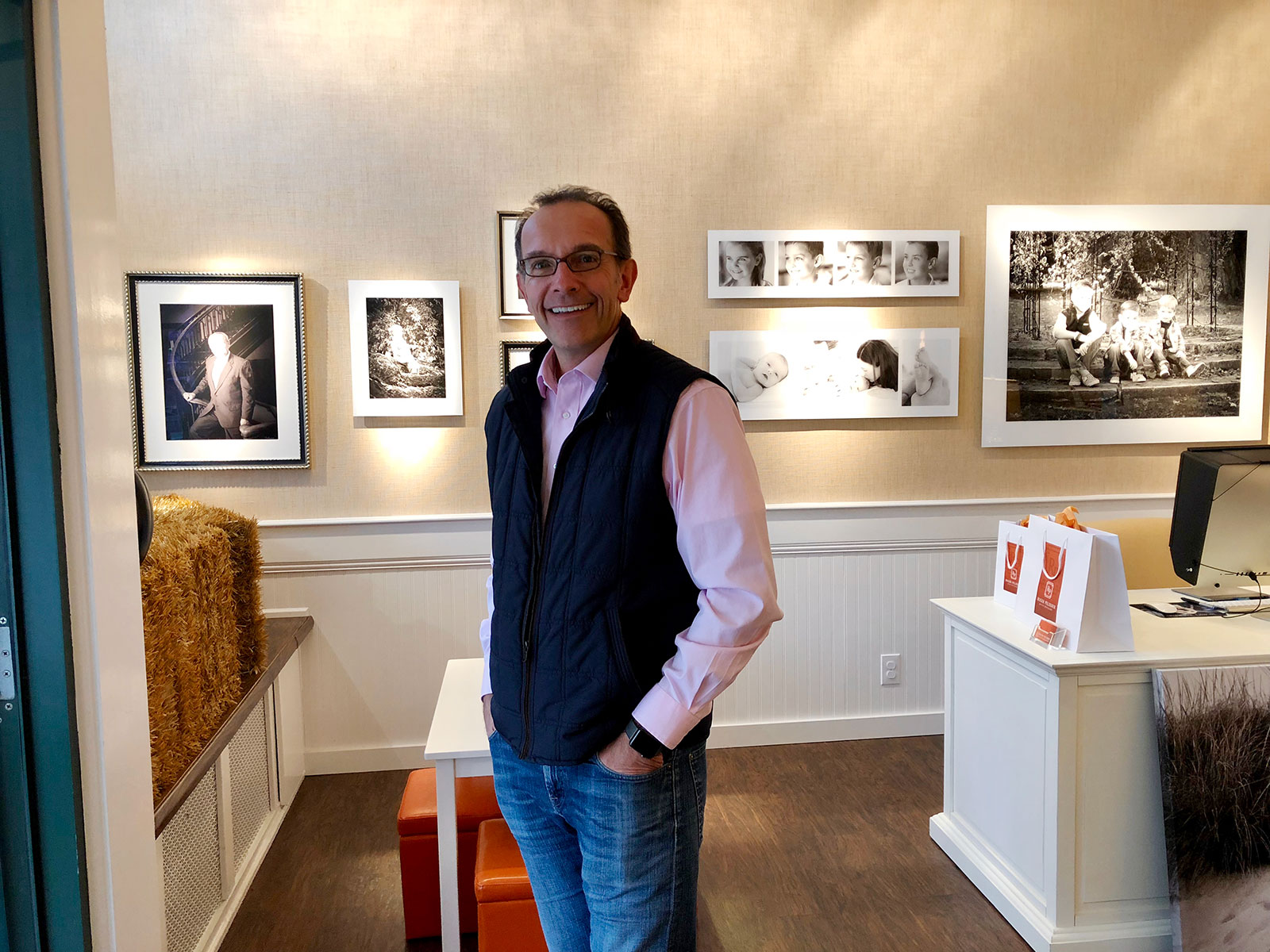 Roger Pelissier, portrait photographer in Wellesley