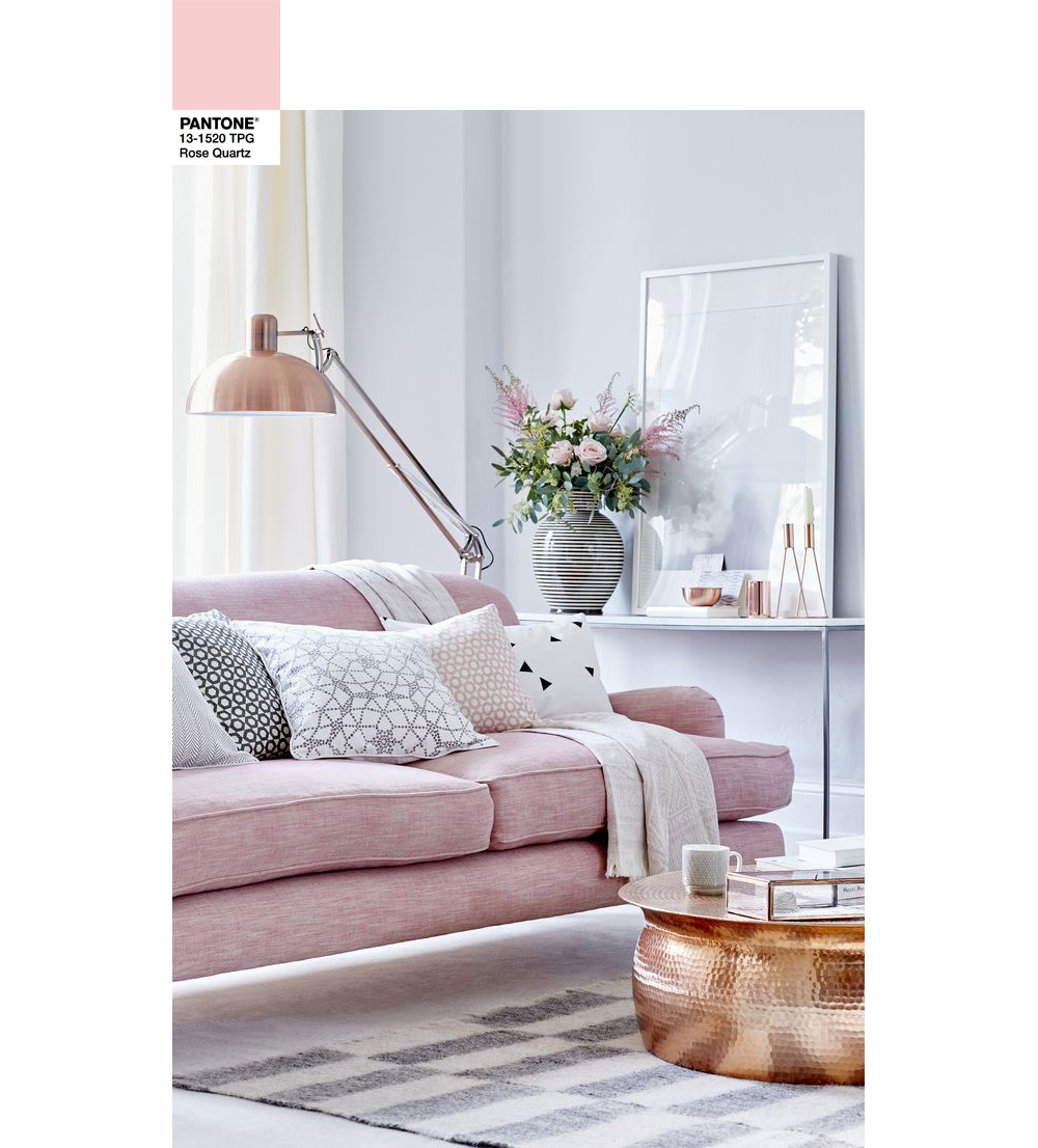 Pantone Rose Quartz Home Design