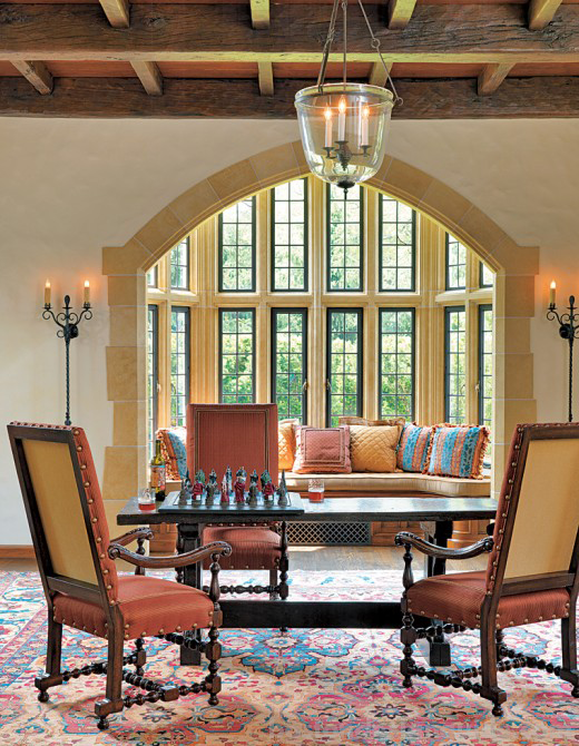 Great Hall with Oriental Rug