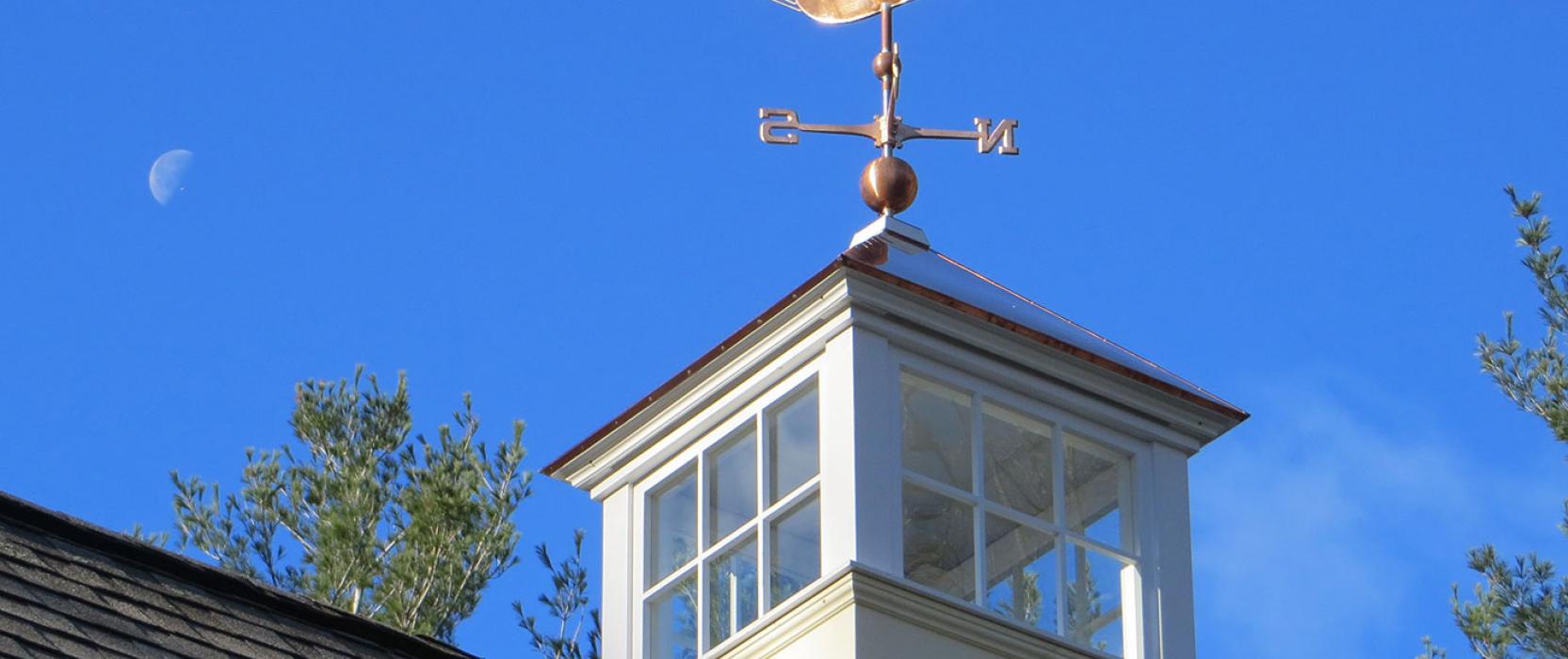 Handcrafted cupolas and weather vanes by Cape Cod Cupola