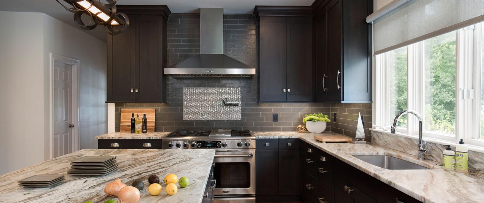 Contemporary Kitchen Transformation by Roomscapes Cabinetry & Design Center