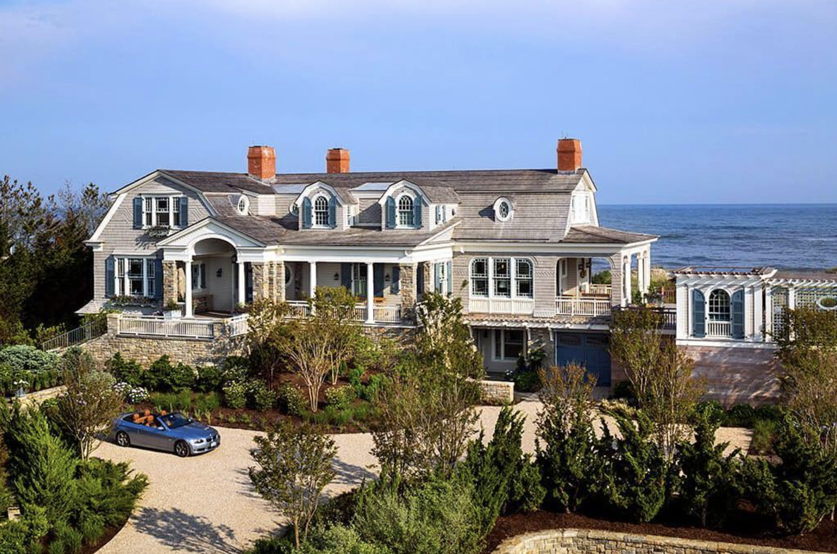 gorgeous waterfront home shutters