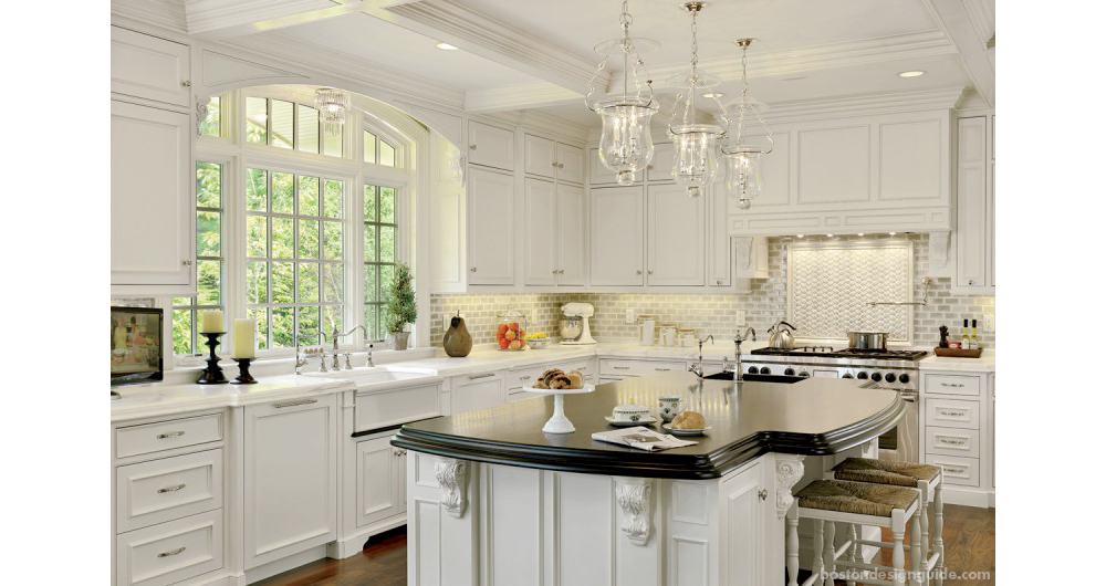 Residential Home natural stone and tile kitchen