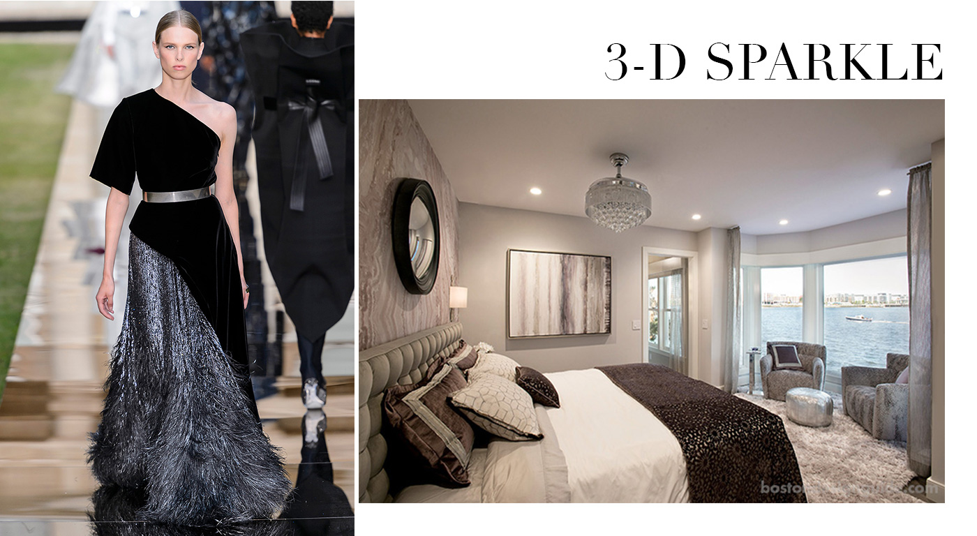 Fall Fashion in the Home, 3-D Sparkle