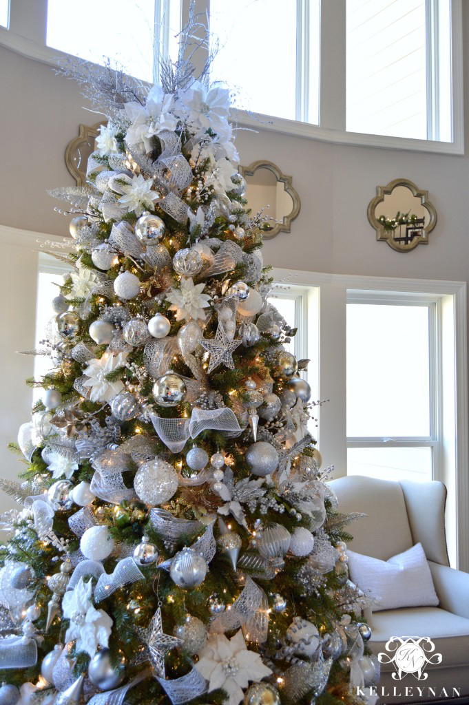 White Holiday Home Decor