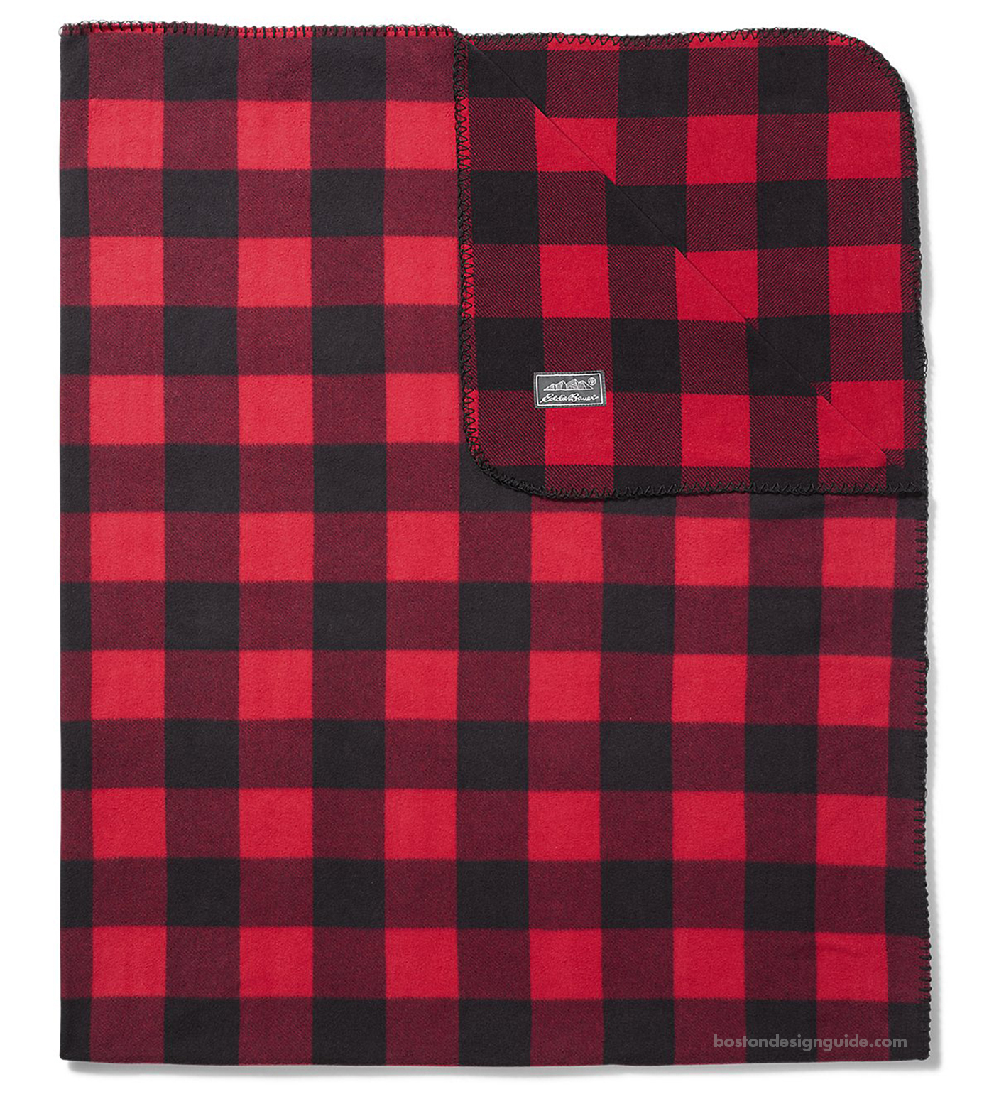 Fleece throw blanket