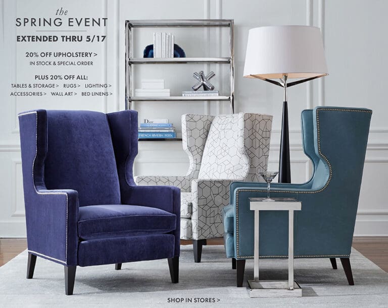 Join Mitchell Gold + Bob Williams for their Spring Event!