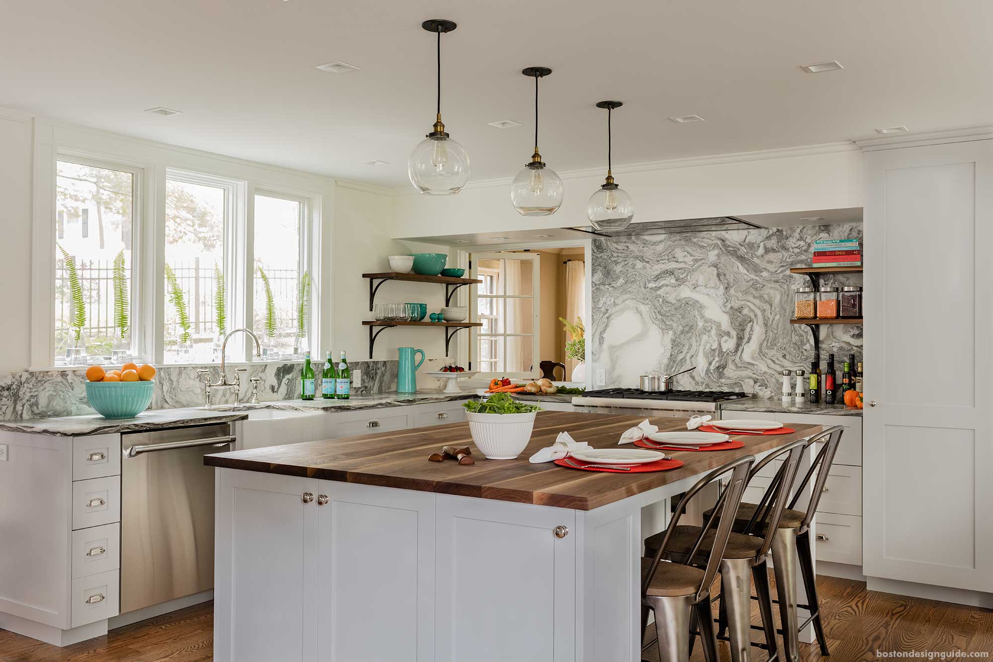 A 100-Year-Old Boston Home Kitchen Remodel - Boston Design Guide