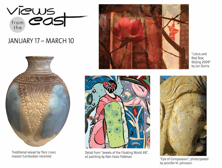 Views from the East show at Three Stones Gallery