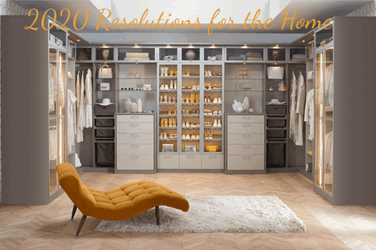 New Year Resolutions for the Home