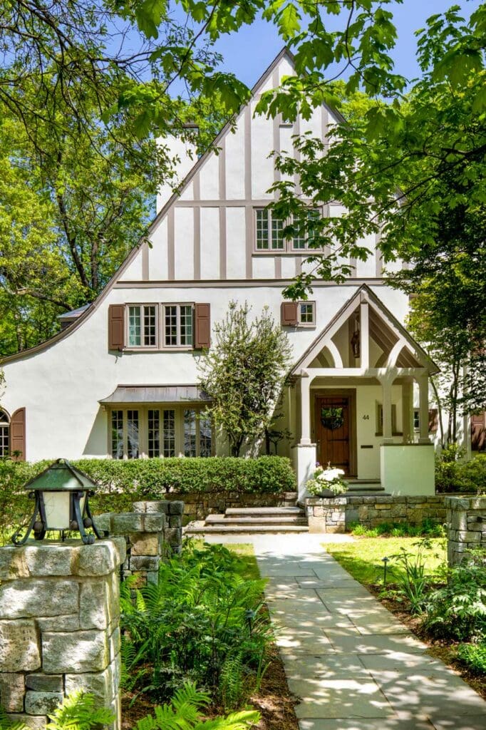 Architects own Tudor Home Redefined - Boston Design Guide