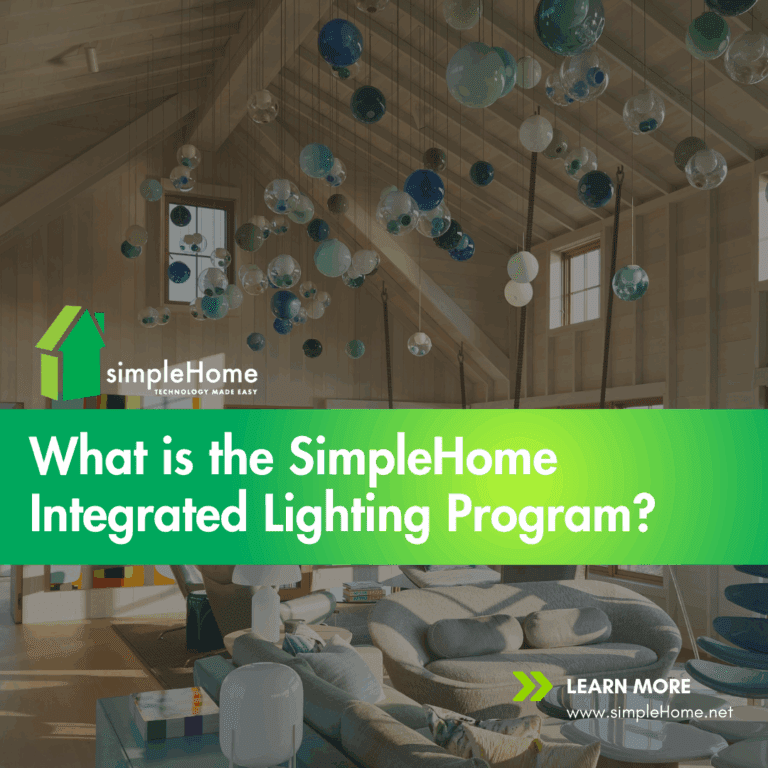 simpleHome Integrated Lighting Plan (social or blogs)